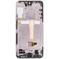 OLED Assembly With Frame For Samsung Galaxy S22 Plus 5G (US & International Version) (Aftermarket Plus) (Pink Gold / Violet)
