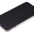 OLED Assembly With Frame For Samsung Galaxy S22 Plus 5G (US & International Version) (Aftermarket Plus) (Pink Gold / Violet)