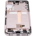 OLED Assembly With Frame For Samsung Galaxy S22 Plus 5G (US & International Version) (Aftermarket Plus) (Pink Gold / Violet)
