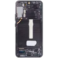 OLED Assembly With Frame For Samsung Galaxy S22 Plus 5G (Used OEM Pull: Grade B/C) (Phantom Black)
