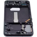 OLED Assembly With Frame For Samsung Galaxy S22 Plus 5G (Used OEM Pull: Grade B/C) (Phantom Black)