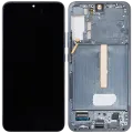 OLED Assembly With Frame For Samsung Galaxy S22 Plus 5G (Used OEM Pull: Grade B/C) (Phantom Green)