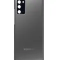 Back Cover Glass With Camera Lens For Samsung Galaxy Note 20 5G (Service Pack) (Mystic Gray)