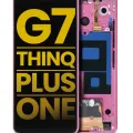 Дисплейний модуль з рамкою для LG G7 ThinQ / G7 Plus / G7 One (Refurbished) (Raspberry Rose)