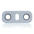 Back Camera Lens (Glass Only) With Adhesive For LG G6 (Ice Platinum Silver)