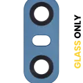 Back Camera Lens (Glass Only) With Adhesive For LG G6 (Optical Marine Blue)
