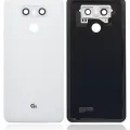 Back cover Glass With Adhesive Pre-Installed For LG G6 (Mystic White)