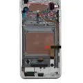 OLED Assembly With Frame For LG V30 / V30 Plus / V30S ThinQ (Refurbished) (Cloud Silver)
