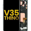 OLED Assembly With Frame For LG V35 ThinQ (Refurbished) (Aurora Black)