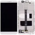 LCD Assembly With Frame For Huawei Mate 9 (Refurbished) (White)
