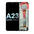 Дисплейний модуль (LCD) з рамкою для Samsung Galaxy A23 5G (A236 / 2022) (Service Pack) (всі кольори)