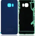 Back Cover Glass For Samsung Galaxy S6 Edge (Service Pack) (Black Sapphire)