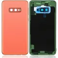 Back Cover Glass With Camera Lens For Samsung Galaxy S10e (Service Pack) (Flamingo Pink)