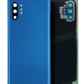 Задня кришка зі склом камери для Samsung Galaxy Note 10 Plus / 5G (Service Pack) (Aura Blue)