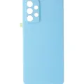 Back Cover Glass For Samsung Galaxy A52 4G (A525 / 2021) (Service Pack) (Awesome Blue)