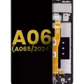 LCD Assembly With Frame For Samsung Galaxy A06 (A065 / 2024) (Refurbished) (All Colors)