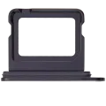 Single Sim Card Tray For iPhone 16 / 16 Plus (Black)
