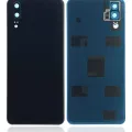 Back cover Glass With Camera Lens For Huawei P20 (Black)