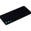 Back cover Glass With Camera Lens For Huawei P20 (Black)