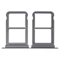 Dual Sim Card Tray For Huawei P20 (Black)
