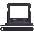 Dual Sim Card Tray For iPhone 16 / 16 Plus (Black)