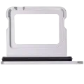 Dual Sim Card Tray For iPhone 16 / 16 Plus (White)
