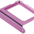 Dual Sim Card Tray For iPhone 16 / 16 Plus (Pink)