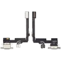 Charging Port Flex Cable For iPhone 16 Pro (Premium) (White Titanium)