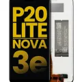 LCD Assembly Without Frame For Huawei P20 Lite / Nova 3e (Refurbished) (Black)