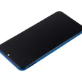 LCD Assembly With Frame For Huawei Honor 8X (Refurbished) (Blue)