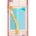 LCD Assembly With Frame For Huawei Nova 3 (Refurbished) (Red)