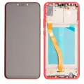 LCD Assembly With Frame For Huawei Nova 3 (Refurbished) (Red)