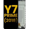 LCD Assembly With Frame For Huawei Y7 Prime (2018) (Refurbished) (Black)