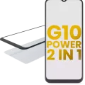 2 in 1 Front Glass With OCA Pre-Installed For Motorola Moto G10 Power (XT2127-4 / 2021)