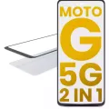 2 in 1 Front Glass With OCA Pre-Installed For Motorola Moto G 5G (XT2113-3 / 2020)