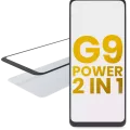 2 in 1 Front Glass With OCA Pre-Installed For Motorola Moto G9 Power (XT2091 / 2020)