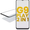 2 in 1 Front Glass With OCA Pre-Installed For Motorola Moto G9 Play (XT2083 / 2020)