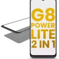 Скло екрана з OCA для Motorola Moto G8 Power Lite (XT2055 / 2020)