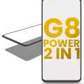 2 in 1 Front Glass With OCA Pre-Installed For Motorola Moto G8 Power (XT2041 / 2020)