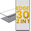 2 in 1 Front Glass With OCA Pre-Installed For Motorola Edge 30 (XT2203 / 2022)