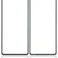 2 in 1 Front Glass With OCA Pre-Installed For Motorola Edge 30 (XT2203 / 2022)