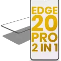 2 in 1 Front Glass With OCA Pre-Installed For Motorola Edge 20 Pro (XT2153-1 / 2021)