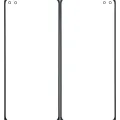 2 in 1 Front Glass With OCA Pre-Installed For Motorola One 5G (XT2075-1 / 2020)