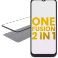 2 in 1 Front Glass With OCA Pre-Installed For Motorola One Fusion (XT2073 / 2020)