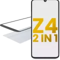 2 in 1 Front Glass With OCA Pre-Installed For Motorola Moto Z4 (XT1980 / 2019)