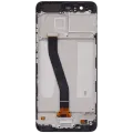 LCD Assembly With Frame For Huawei P10 (Refurbished) (Black)