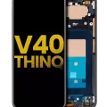 OLED Assembly With Frame For LG V40 ThinQ (Refurbished) (Black)