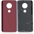 Back cover Glass For Motorola Moto G7 Plus (XT1965 / 2019) (Viva Red)