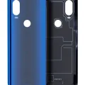 Back cover Glass For Motorola One Vision / P50 (XT1970 / 2019) (Sapphire Blue)