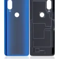 Back cover Glass For Motorola One Vision / P50 (XT1970 / 2019) (Sapphire Blue)